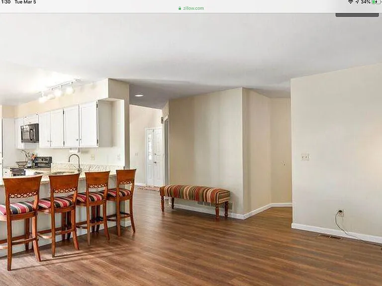 family room to entrance