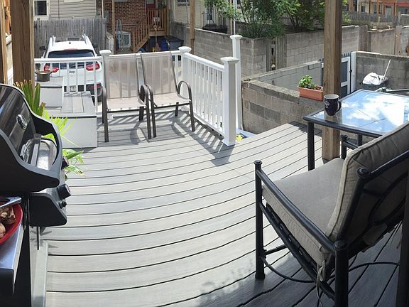 1st floor deck