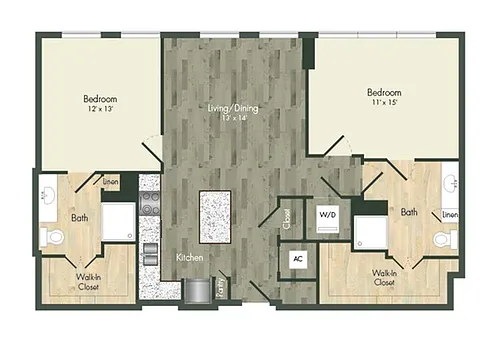 Floor plan B21