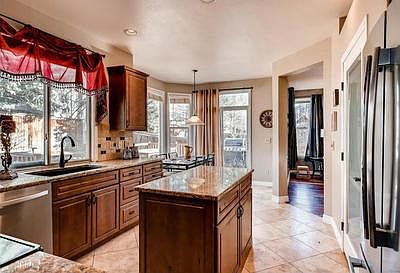 View from dining room and lots of natural light