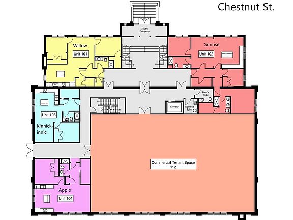 3rd image of 107 Chestnut St E Unit 102