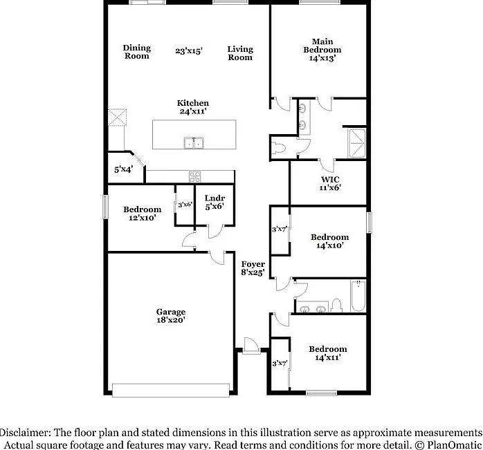 4 bed, 2.0 bath, 1840 sqft, $2,740 — Photo 2