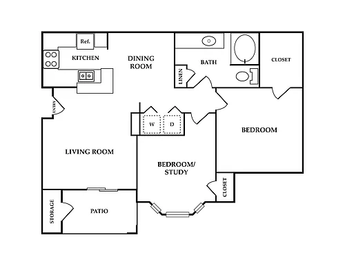Floor plan B1