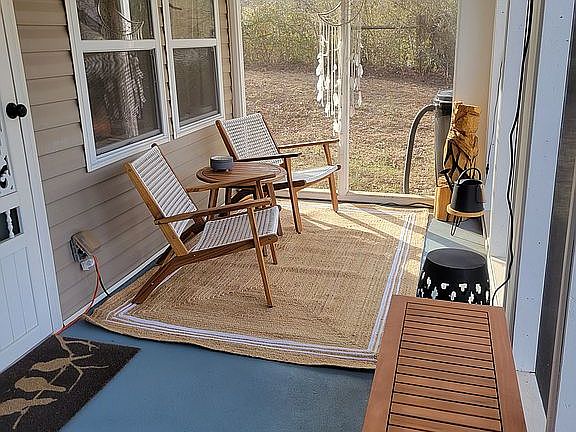 Screened porch