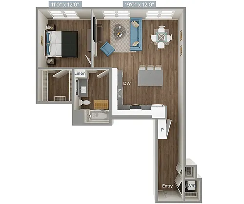 Floor plan A19-1