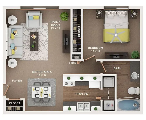 Floor plan B1