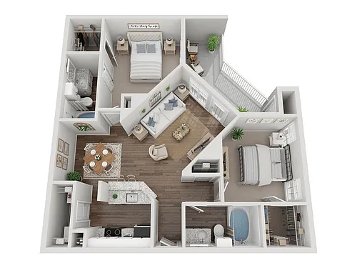 Floor plan B1