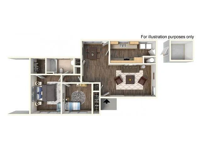 Floor plan Montague