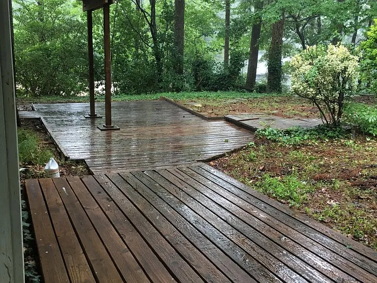 Back deck