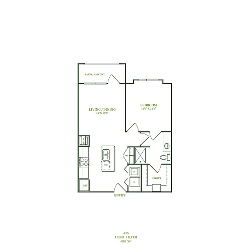 Floor plan A3-S