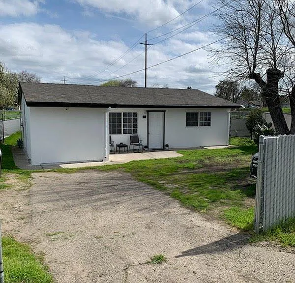 Front of Property Privacy Fence Open