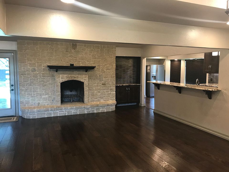 Living Room and Fireplace