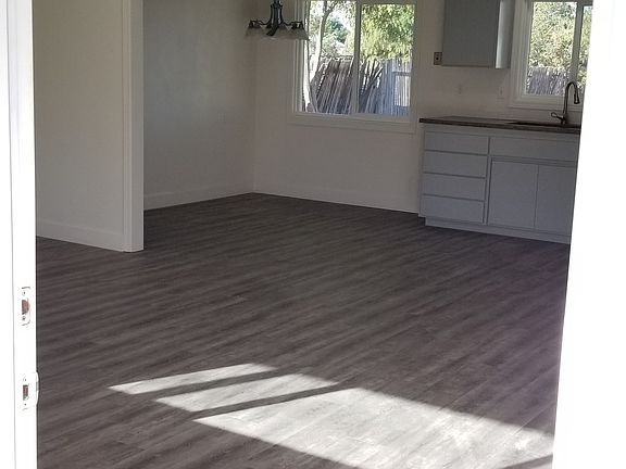 Front door to living room