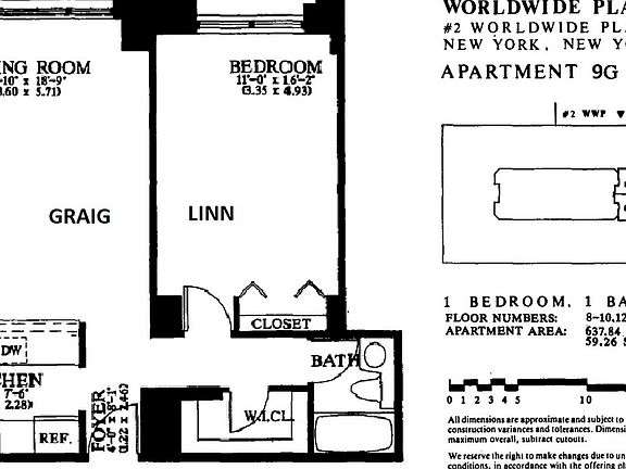 2nd image of 350 W 50th St #9GN