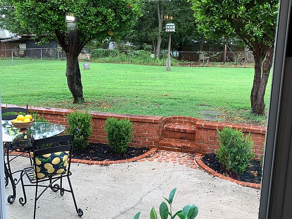 Landscaped Back Yard