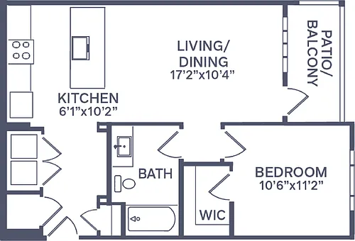 Floor plan Vail