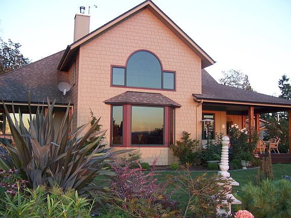 Back (view side) of house