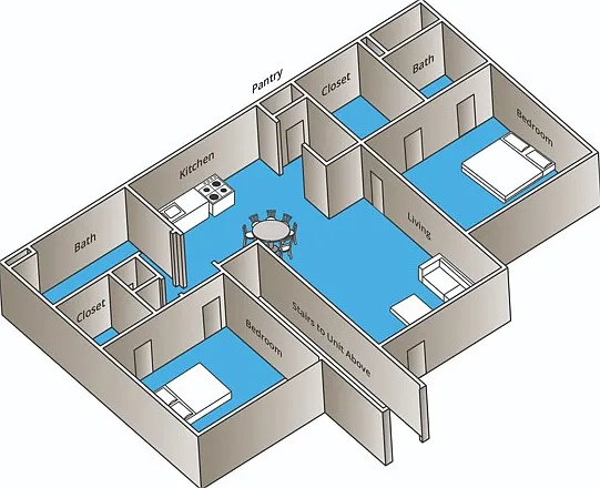 2 Bed 2 Bath 2 Bed 2 Bath