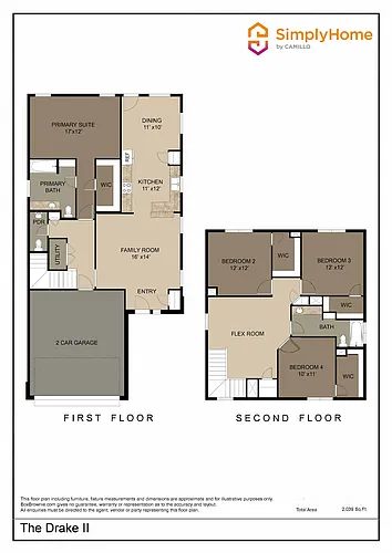 Floor plan 24202 Treviso Gardens Drive