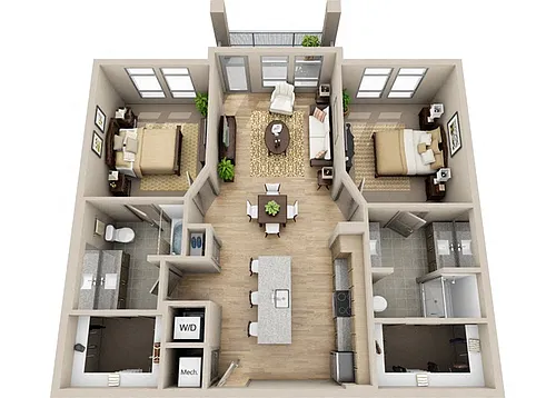 Floor plan B2