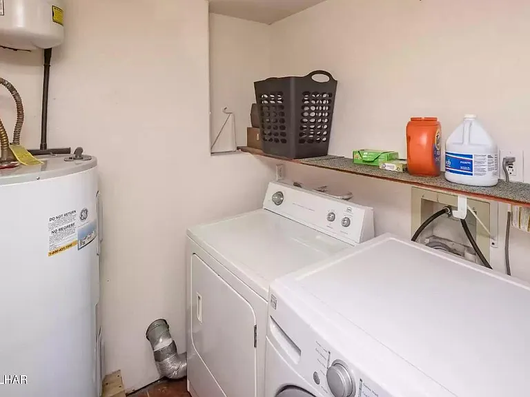 First floor laundry.