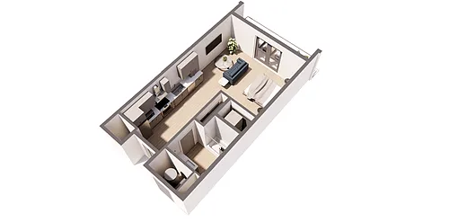 Floor plan Picasso Juene - INCOME RESTRICTED