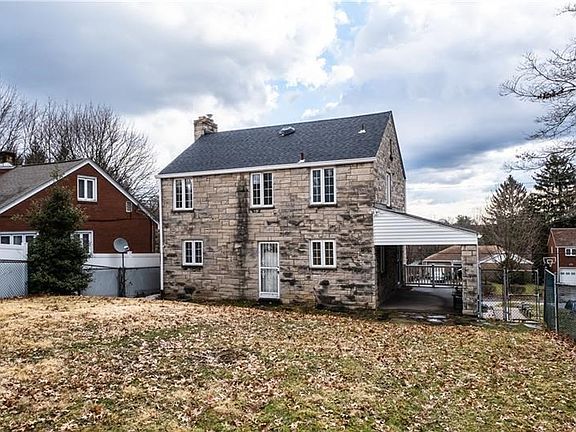 Back view of the house