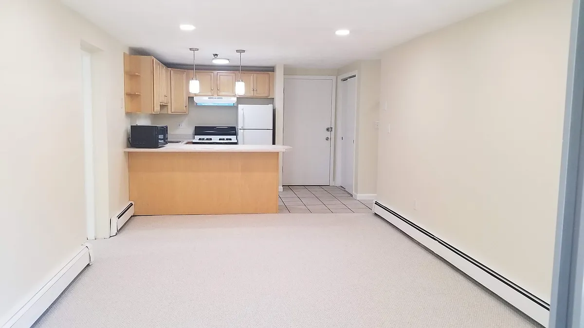 Living Room Looking toward Kitchen - 29 Harvard Ave #33