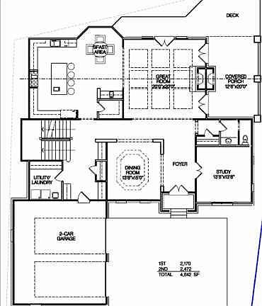 1st Floor Plan