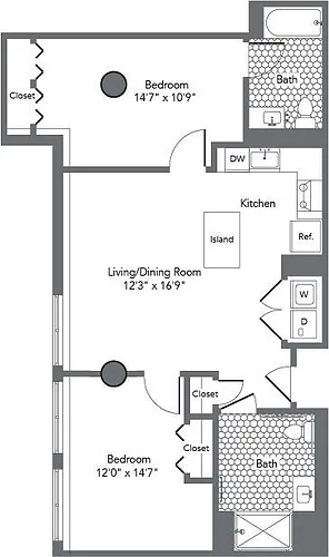 Floor plan 2WUF