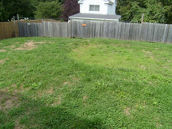 Fenced in yard