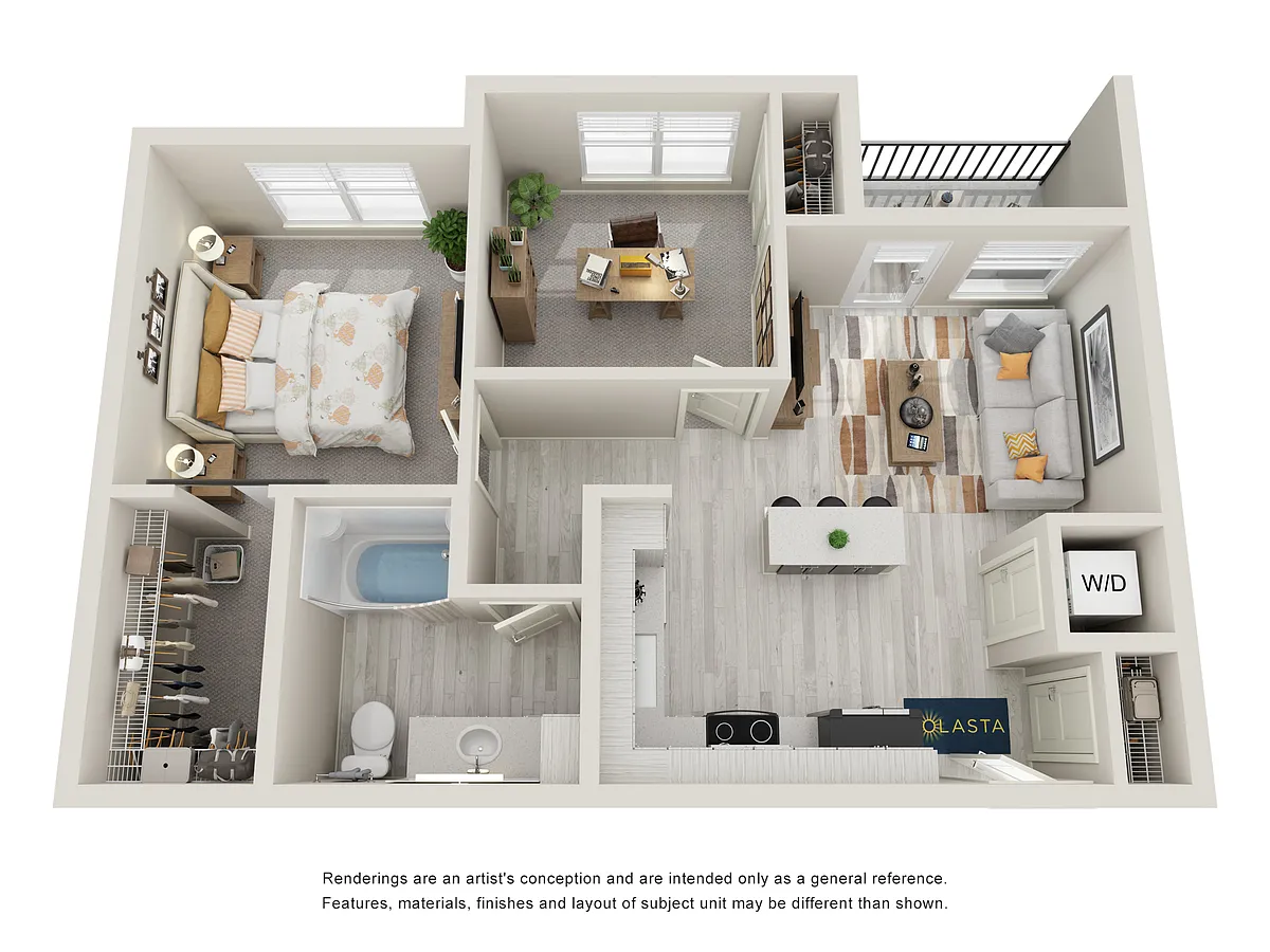 Floor plan 2X1-754