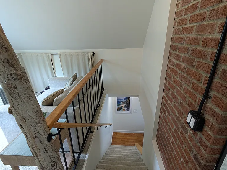 Stairs to the second floor