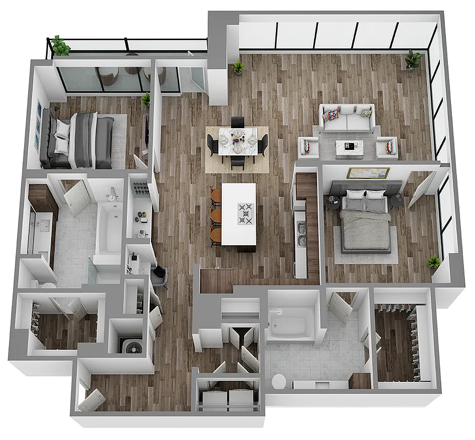 Floor plan P
