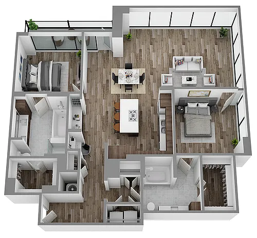 Floor plan P