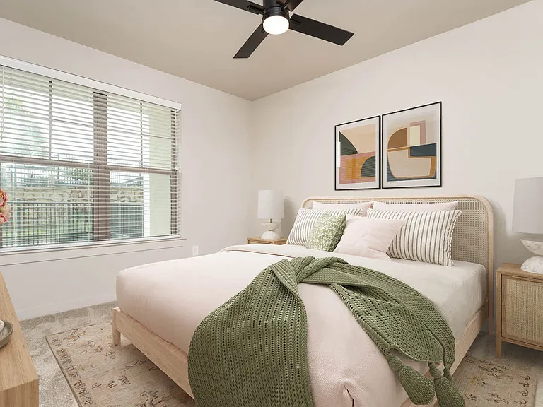 Carpeted Bedroom