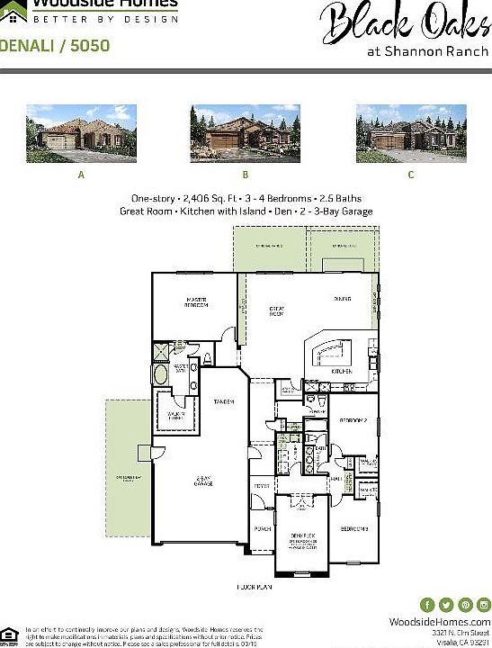 Woodside Homes - Denali - 1032