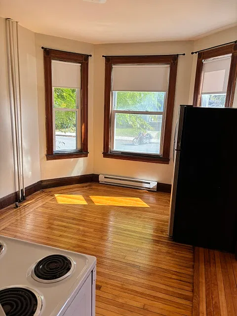 Eat In area of kitchen with large windows