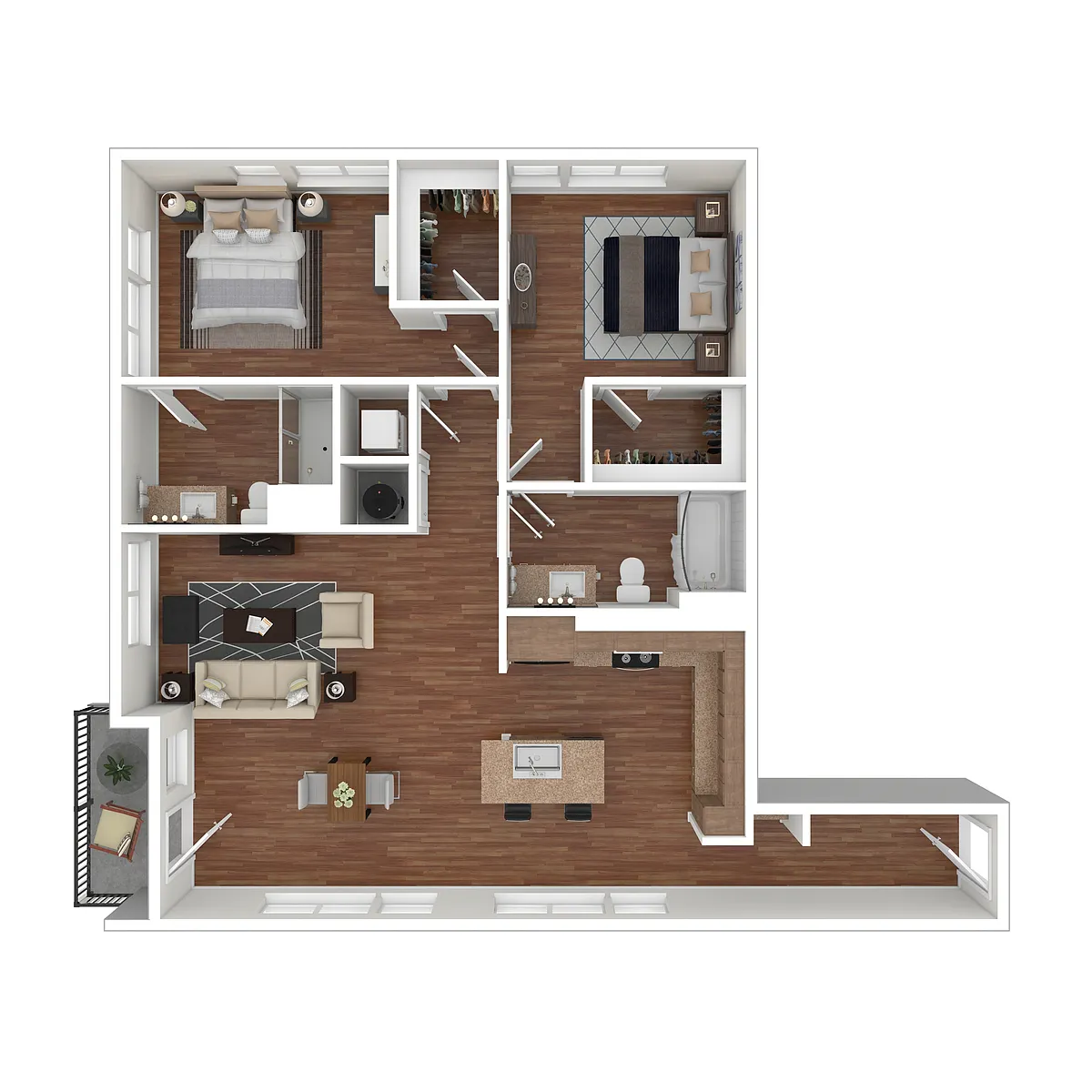 Floor plan Moore