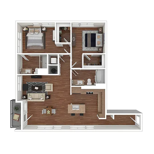Floor plan Moore