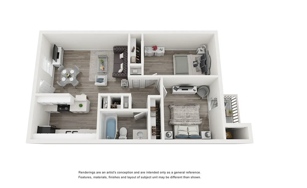 Floor plan B2R