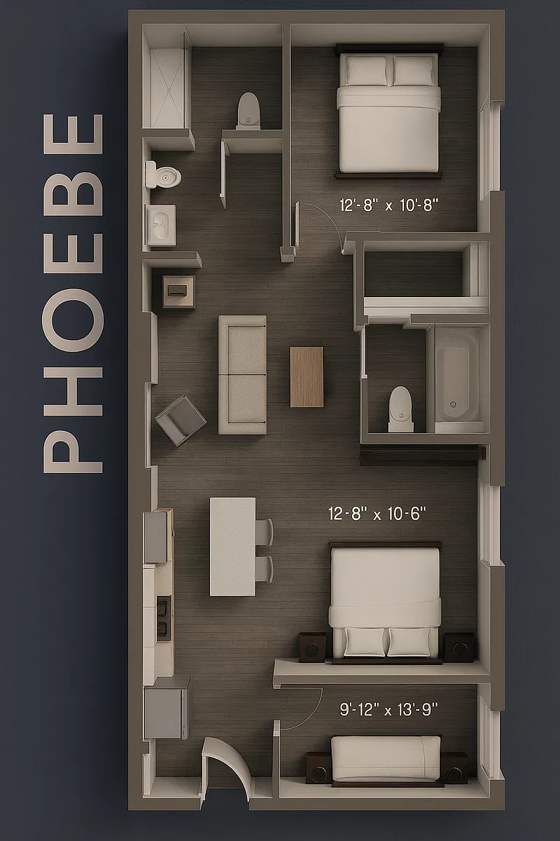Floor plan Phoebe