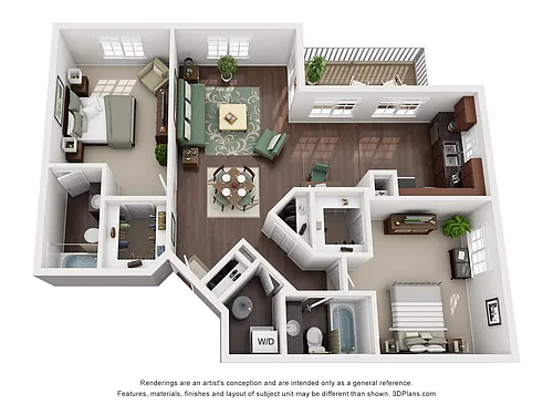 Floor plan Hampton