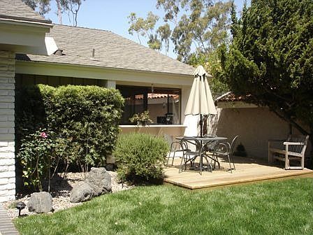 Front garden and wrap around deck