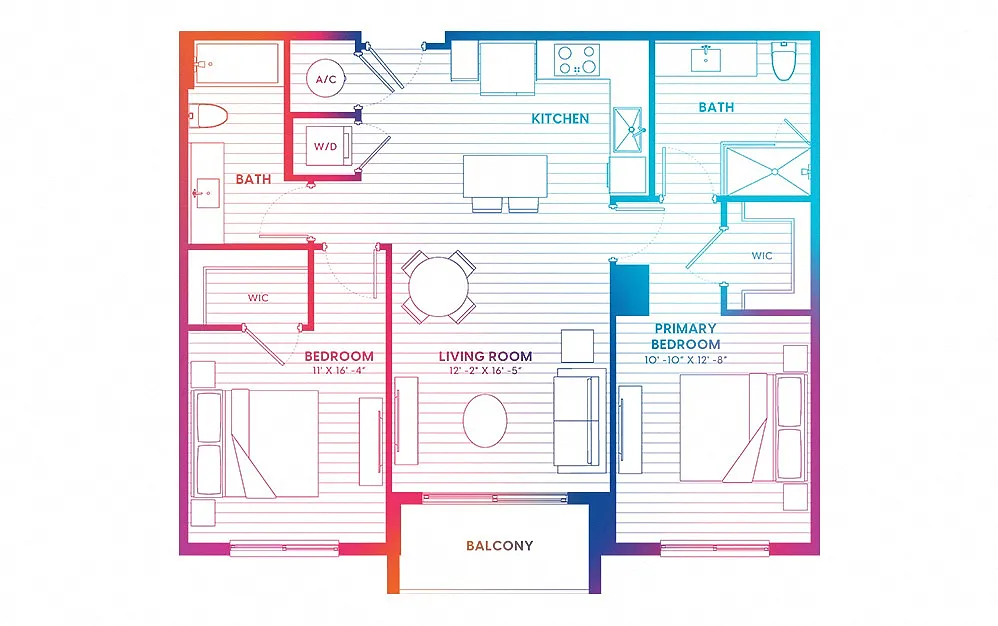 Floor plan B1A-N