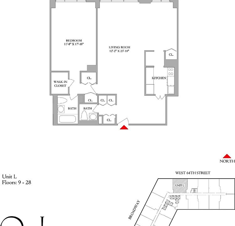 2nd image of 20 W 64th St APT 33L