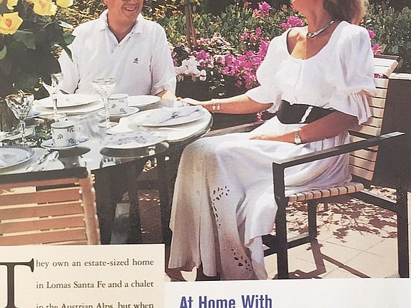 HOME AND GARDEN MAGAZINE ARTICLE