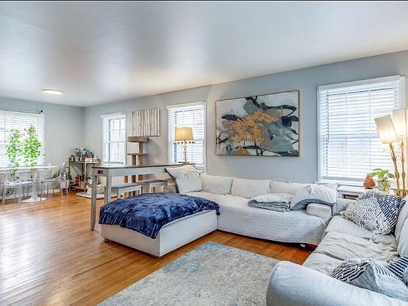 Open concept living and dining room layout!