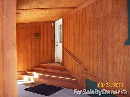 Covered walkway to back door