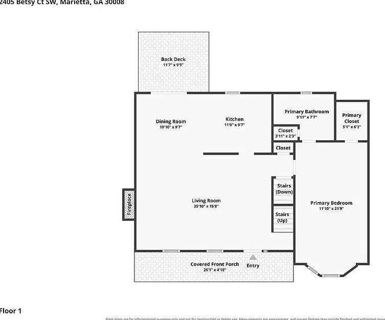 3 bed, 2.0 bath, 1518 sqft, $2,190 — Photo 3
